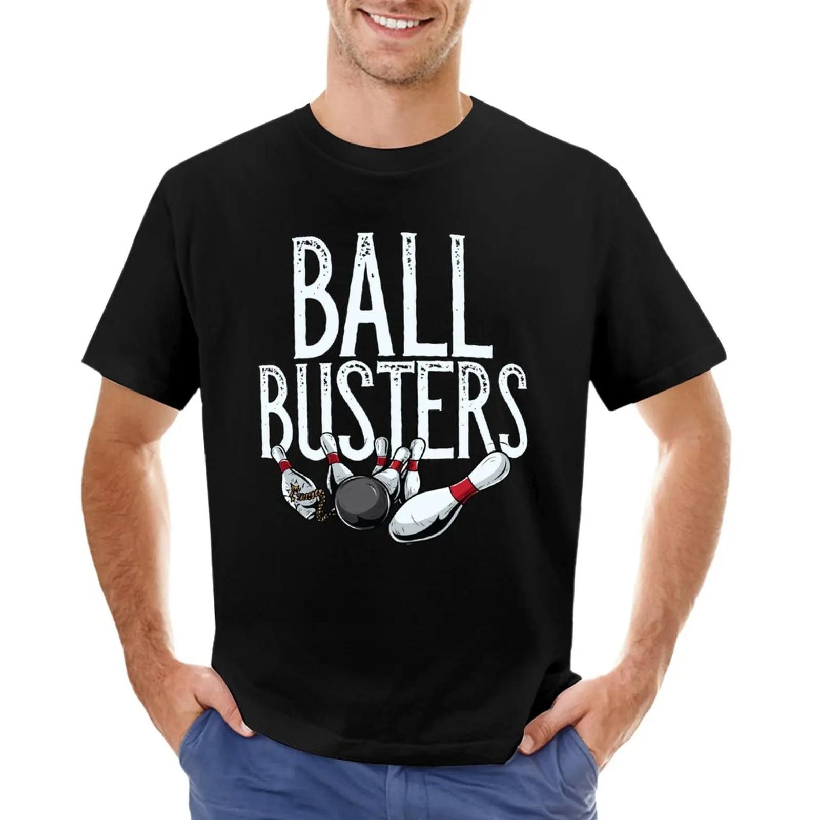Ball Busters, Funny Bowling Team Name T-Shirt t-shirts man plus size t shirts mens graphic t-shirts funny